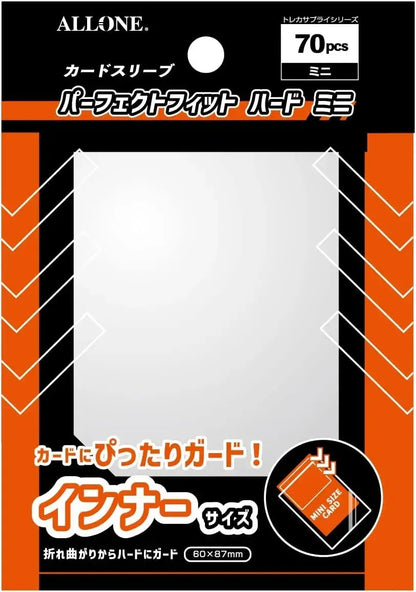 Allone Alone Card Sleeves Perfect Fit Hard Regular Quality - Mini 1st - 4580098928180