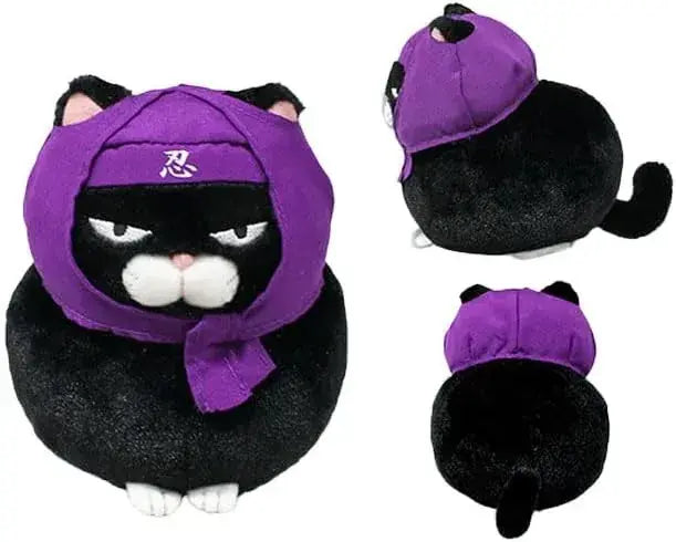 Amuse Local Mustache Manju Ninja Black Beans Plush Toy