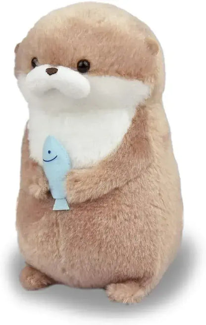 Amuse Otter Usoyan Fish Fan Plush Toy