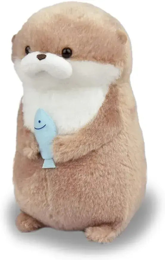 Amuse Otter Usoyan Fish Fan Plush Toy