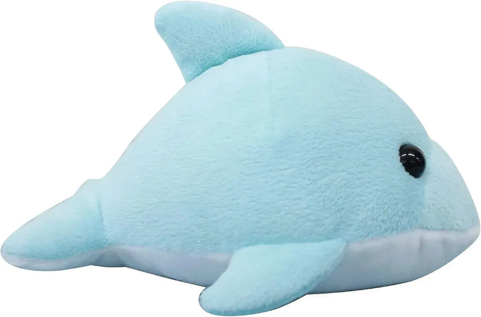 Amuse Pocket Aquarium Dolphin Blue Plush Polyester