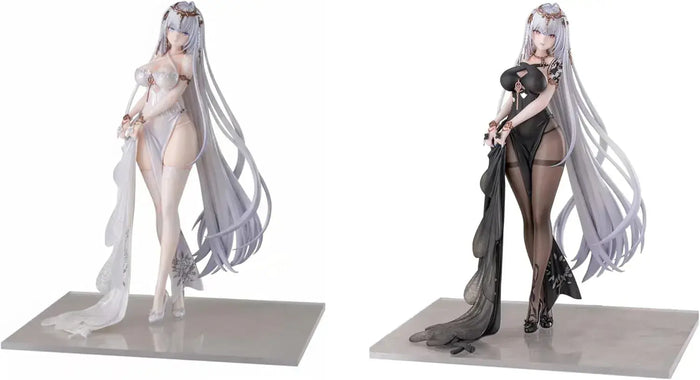 Anigame Azur Lane Emden White Black Figure Set 1 6 Scale