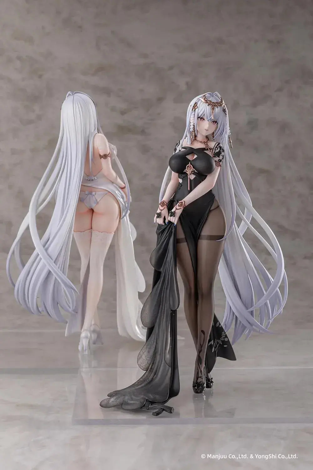Anigame Azur Lane Emden White Black Figure Set 1 6 Scale