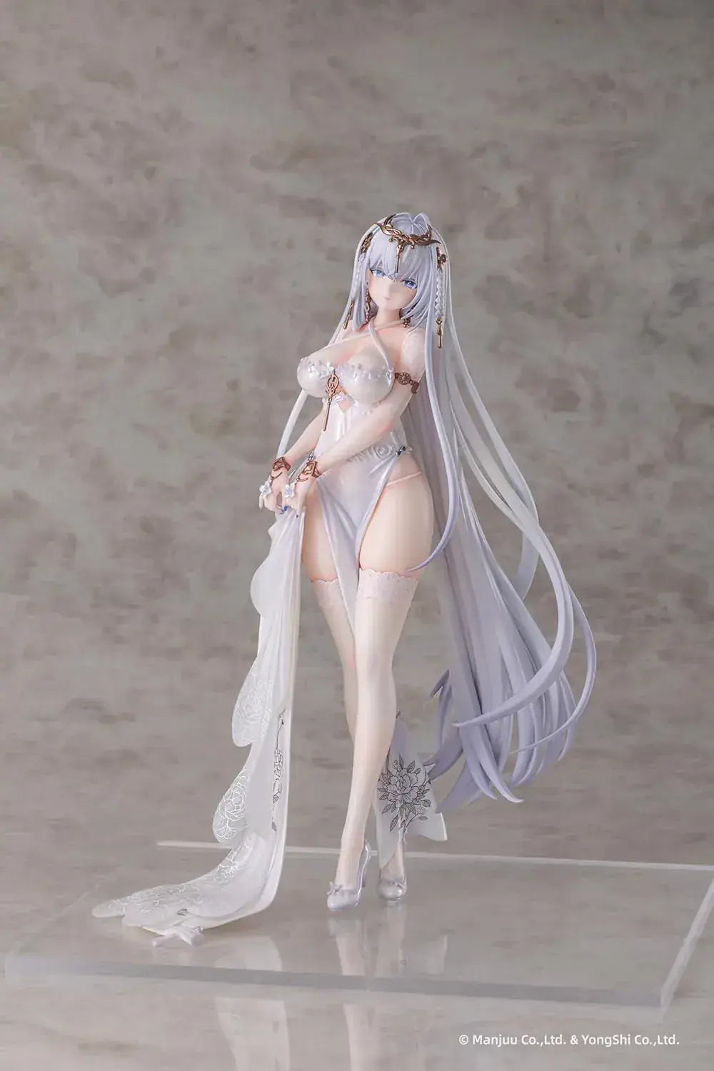 Anigame Azur Lane Emden White Black Figure Set 1 6 Scale