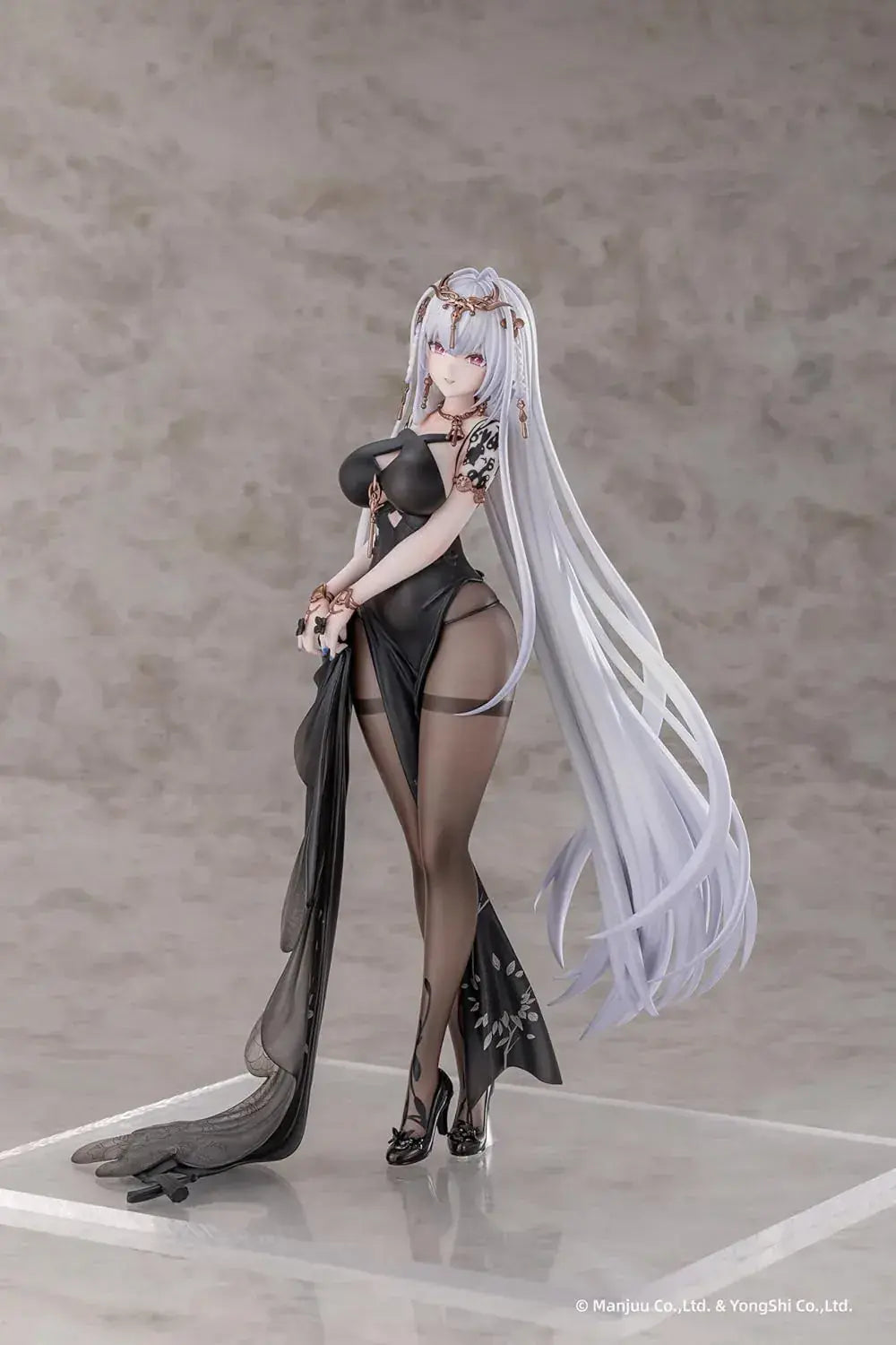 Anigame Azur Lane Emden White Black Figure Set 1 6 Scale