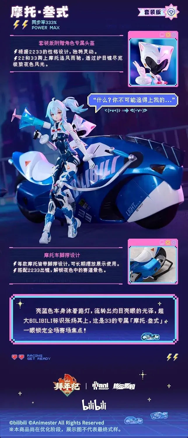 Animester 2233 Speed Slip Stream Action Figure PVC ABS POM
