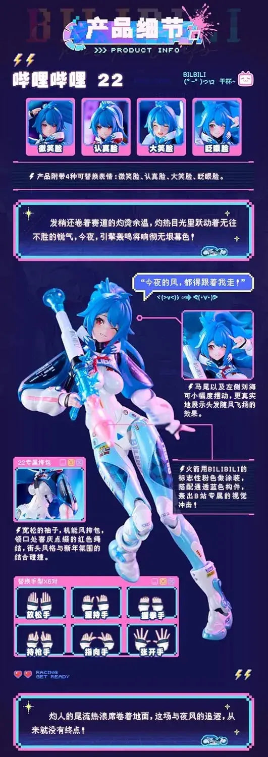 Animester 2233 Speed Slip Stream Action Figure PVC ABS POM