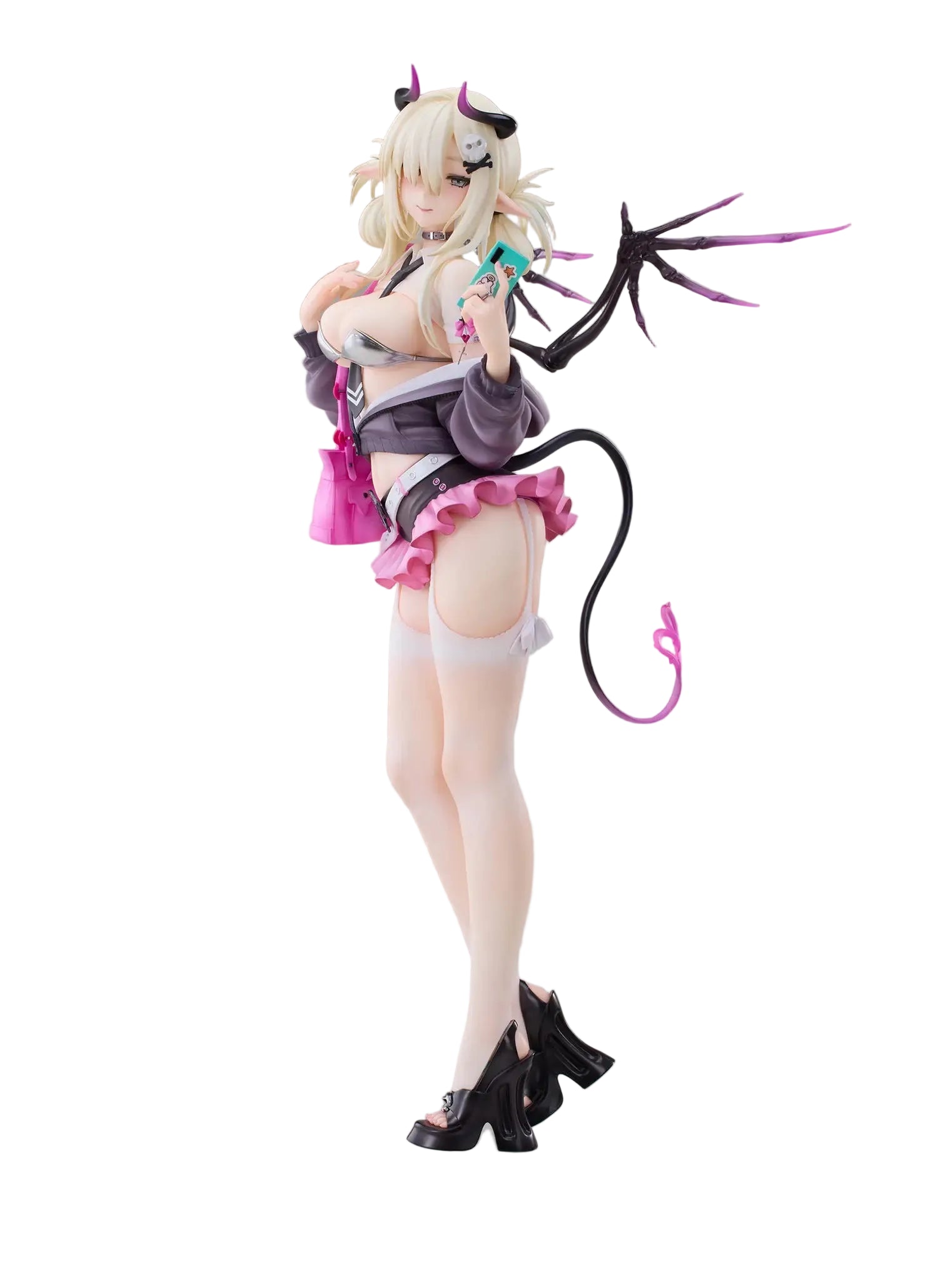 Figurine de collection pré-peinte Animester Succubus Chiriko à l'échelle 1/6