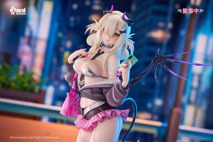 Figurine de collection pré-peinte Animester Succubus Chiriko à l'échelle 1/6