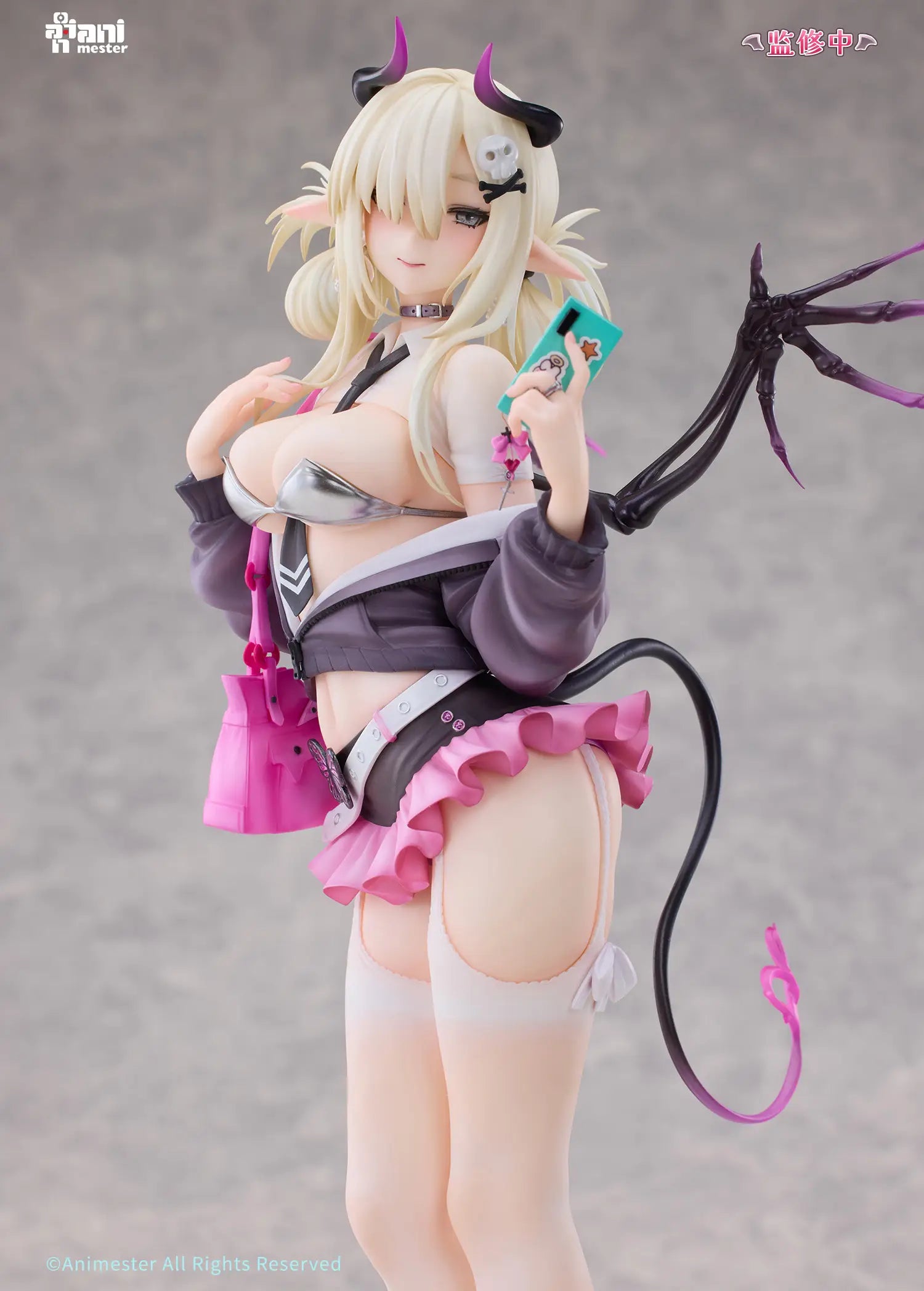 Figurine de collection pré-peinte Animester Succubus Chiriko à l'échelle 1/6