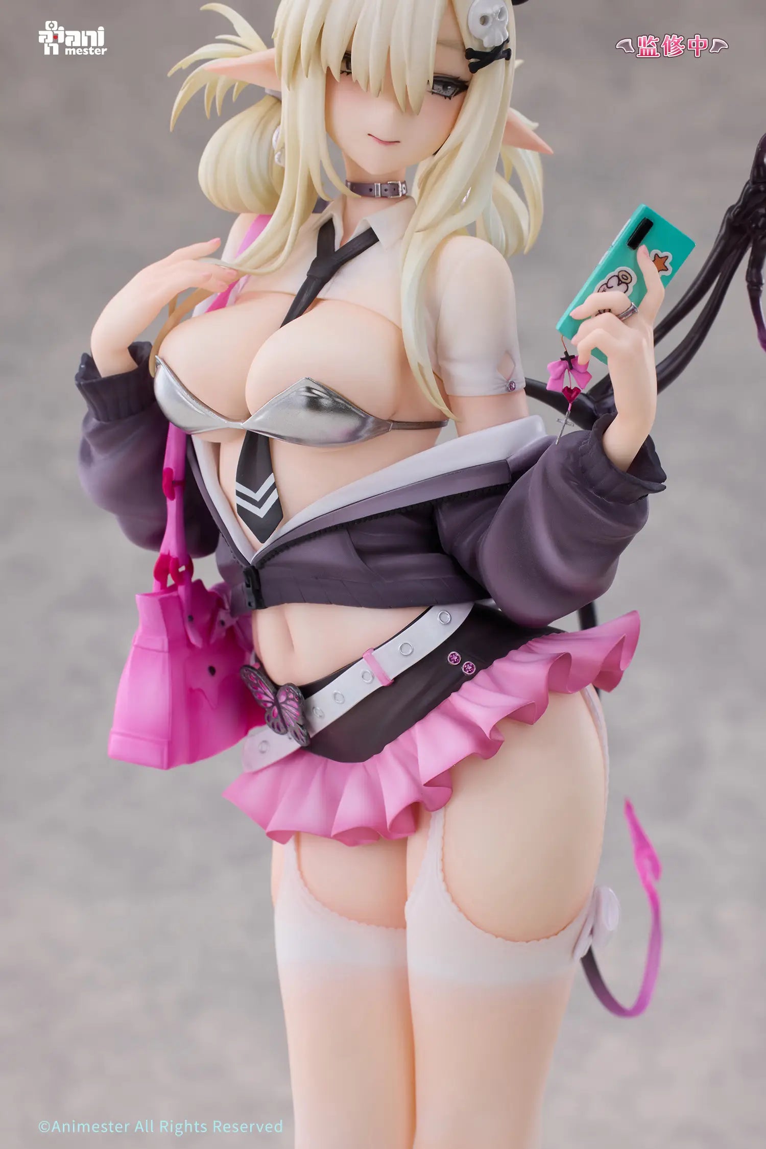 Figurine de collection pré-peinte Animester Succubus Chiriko à l'échelle 1/6