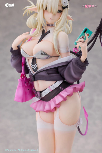 Figurine de collection pré-peinte Animester Succubus Chiriko à l'échelle 1/6