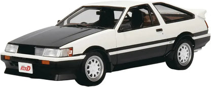 Aoshima 124 Initial D AE86 Levin Plastic Rubber Model Kit