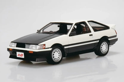 Aoshima 124 Initial D AE86 Levin Plastic Rubber Model Kit