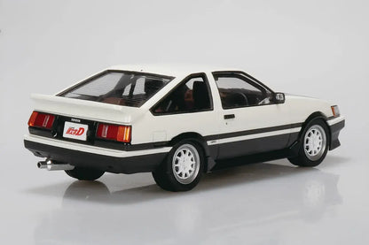 Aoshima 124 Initial D AE86 Levin Plastic Rubber Model Kit