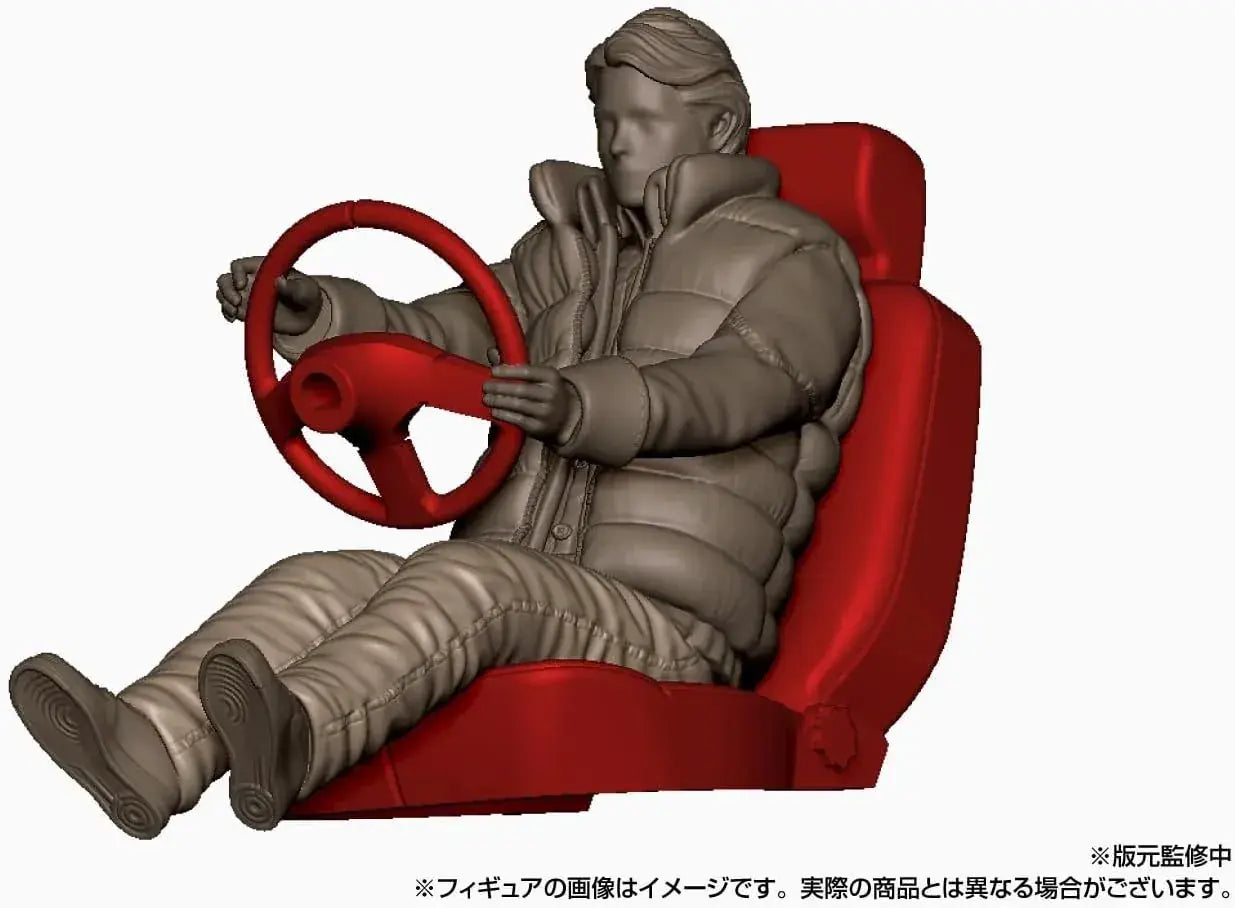 Aoshima Back to the Future Time Machine Plastic Model Kit