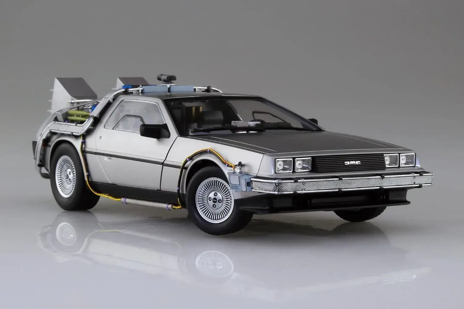 Aoshima Back to the Future Time Machine Plastic Model Kit