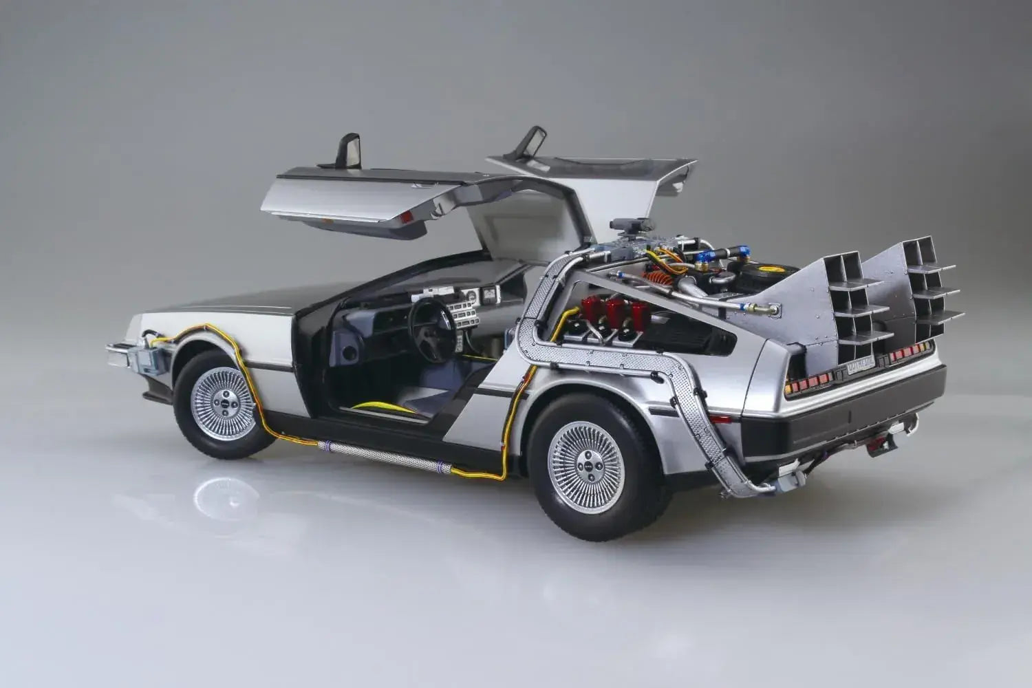 Aoshima Back to the Future Time Machine Plastic Model Kit