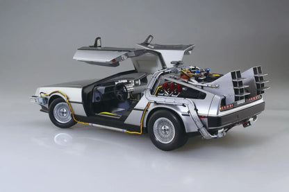 Aoshima Back to the Future Time Machine Plastic Model Kit