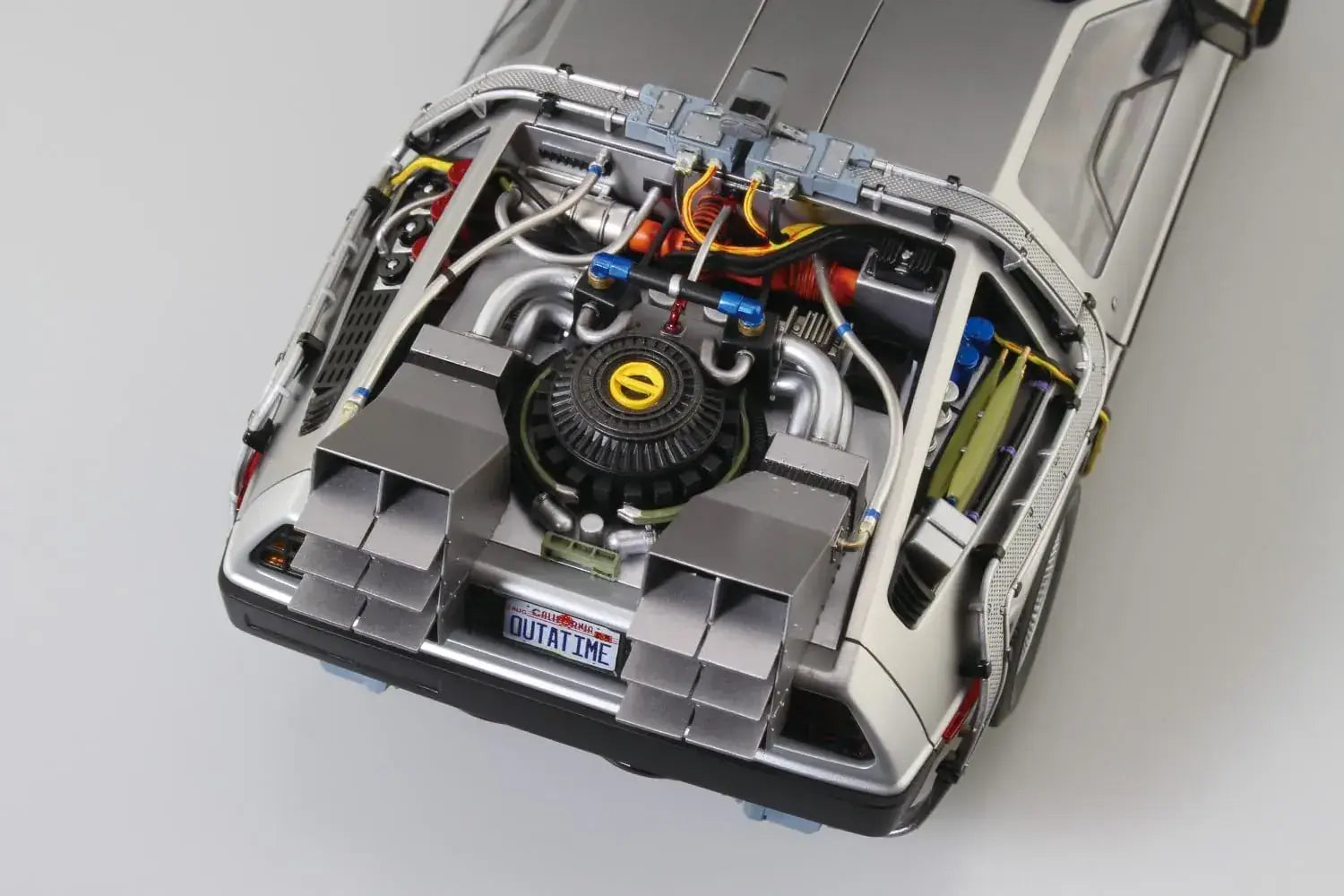 Aoshima Back to the Future Time Machine Plastic Model Kit