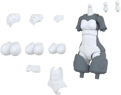Aoshima Kemo Plastic Body Parts Set 01 Gray Wolf ABS