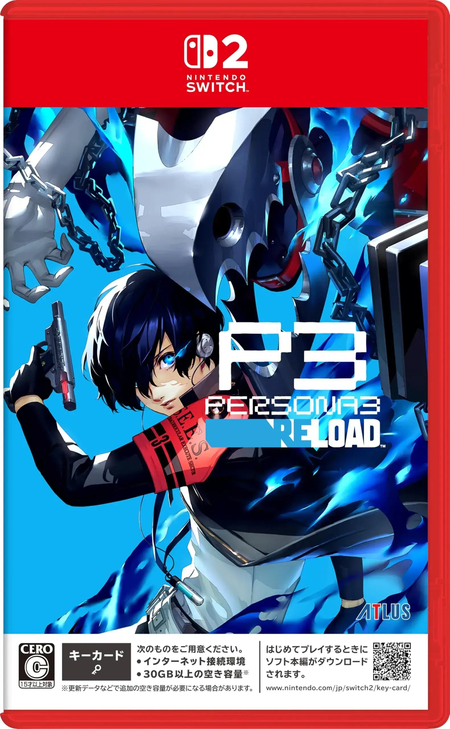 Atlus Persona 3 Reload Nintendo Switch 2 Game - Amazon.Co.Jp Exclusive - 2200630157343