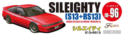 FUJIMI Inch Up 1/24 No.96 New Sileighty S13 + Rs13 Plastic Model- Japan Figure Store - #1 Bring To You The Best Japanese Goods