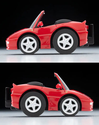 Tomytec Choroq Zero Z-78C Red Ferrari F355 Spider Finished Model 324348- Japan Figure Store - #1 Bring To You The Best Japanese Goods