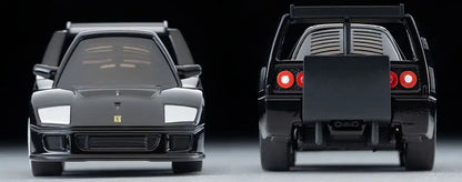 Tomytec Choroq Zero Z-79C Finished Ferrari F40 Competizione Black Model 324331- Japan Figure Store - #1 Bring To You The Best Japanese Goods