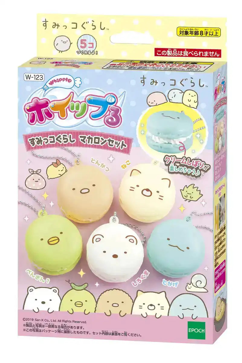 Epoch Macaron Play Set W-123 for Ages 8 and Up with Sumikko Gurashi Figures- Japan Figure Store - #1 Bring To You The Best Japanese Goods