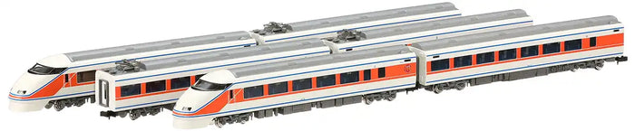 Tomytec Tomix N Gauge Tobu 100 Series Spacia 6-Car Railway Model Train Sunny Coral Orange- Japan Figure Store - #1 Bring To You The Best Japanese Goods