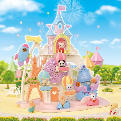 Epoch Sylvanian Families Amusement Park Castle Yumeiro Yuenchi Co-66- Japan Figure Store - #1 Bring To You The Best Japanese Goods