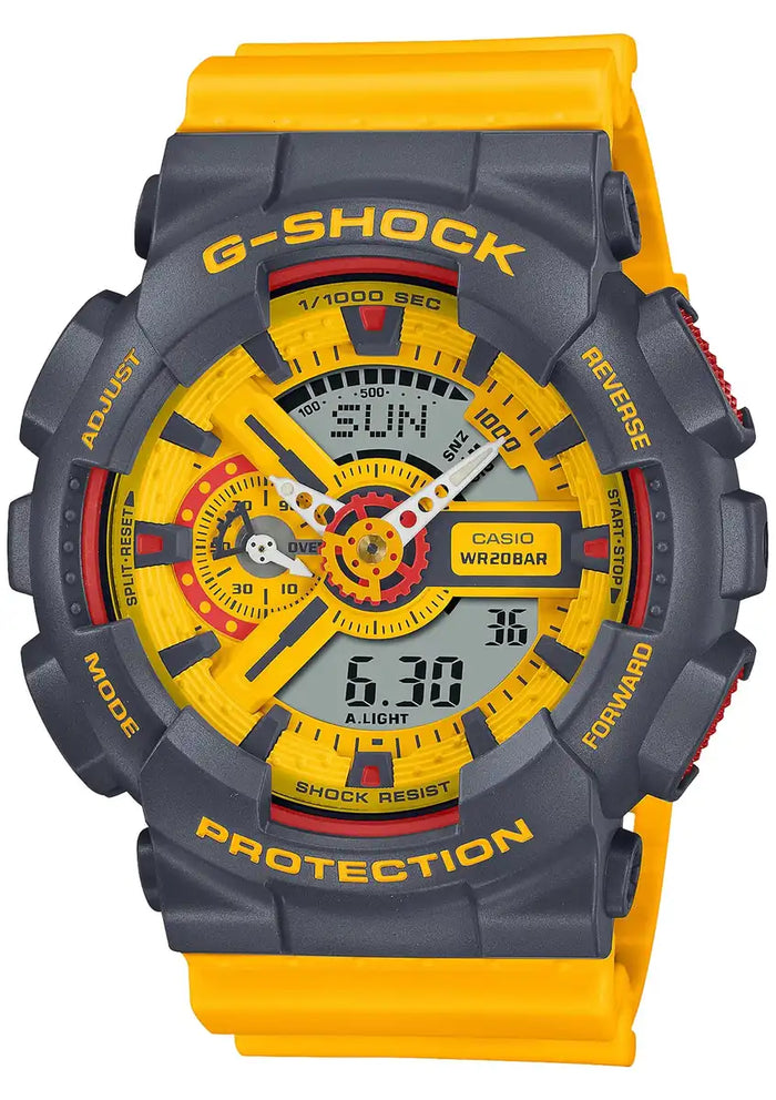 Casio G-Shock Men's Yellow Watch GA-110Y-9AJF - Authentic Domestic Product- Japan Figure Store - #1 Bring To You The Best Japanese Goods