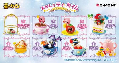 RE-MENT Kirby: Sweet Tea Time 1 Box 8 Pcs Complete Set- Japan Figure Store - #1 Bring To You The Best Japanese Goods