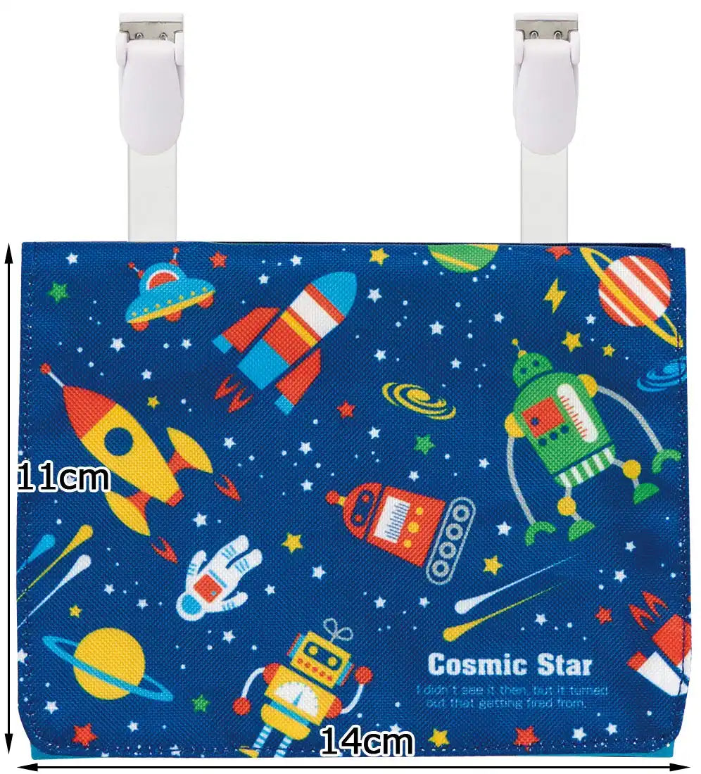 Skater Cosmic Star Pocket Pouch with Tissue Holder for Outings Odkp1- Japan Figure Store - #1 Bring To You The Best Japanese Goods