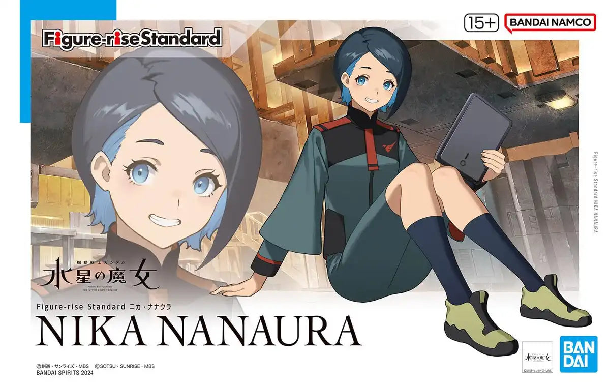 Bandai Figure-Rise Standard Mobile Suit Gundam Witch From Mercury Nika Nanaura Model- Japan Figure Store - #1 Bring To You The Best Japanese Goods