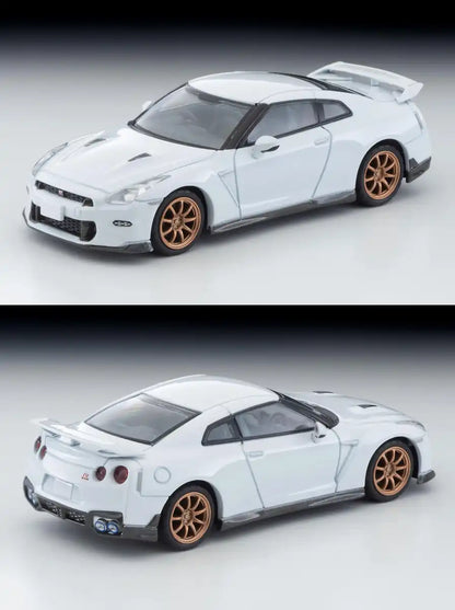 Tomytec 1/64 Tomica GT-R Premium T-Spec 2024 White Model Limited Vintage- Japan Figure Store - #1 Bring To You The Best Japanese Goods