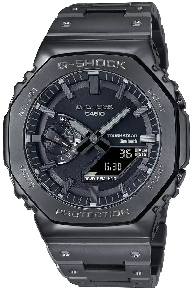 G-Shock by Casio Full Metal Solar Men's Watch GM-B2100BD-1AJF in Black with Bluetooth- Japan Figure Store - #1 Bring To You The Best Japanese Goods
