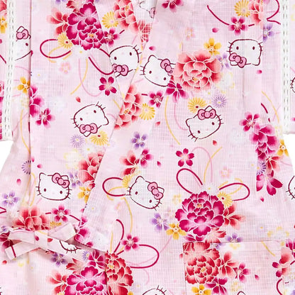 Sanrio Kids Jinbei 100Cm Hello Kitty Summer Wear- Japan Figure Store - #1 Bring To You The Best Japanese Goods