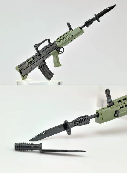 TOMYTEC Military Series 1/12 Little Armory La071 L85A2/L22 Type Plastic Model- Japan Figure Store - #1 Bring To You The Best Japanese Goods