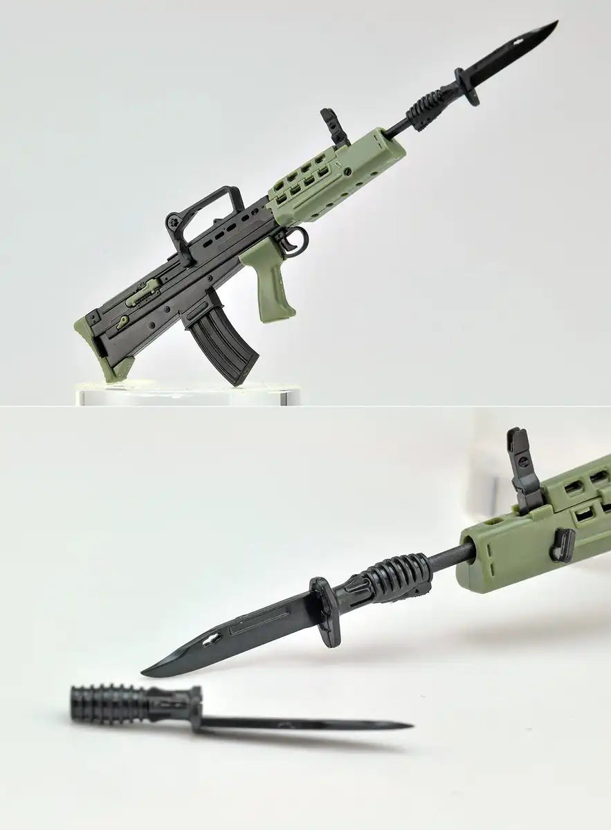 TOMYTEC Military Series 1/12 Little Armory La071 L85A2/L22 Type Plastic Model- Japan Figure Store - #1 Bring To You The Best Japanese Goods