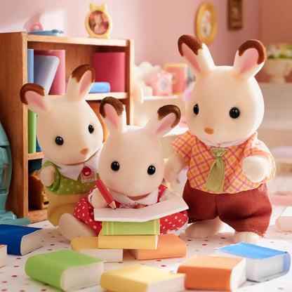Epoch Sylvanian Families Chocolat Rabbit Doll | St Mark Certified Toy for 3 + Years- Japan Figure Store - #1 Bring To You The Best Japanese Goods