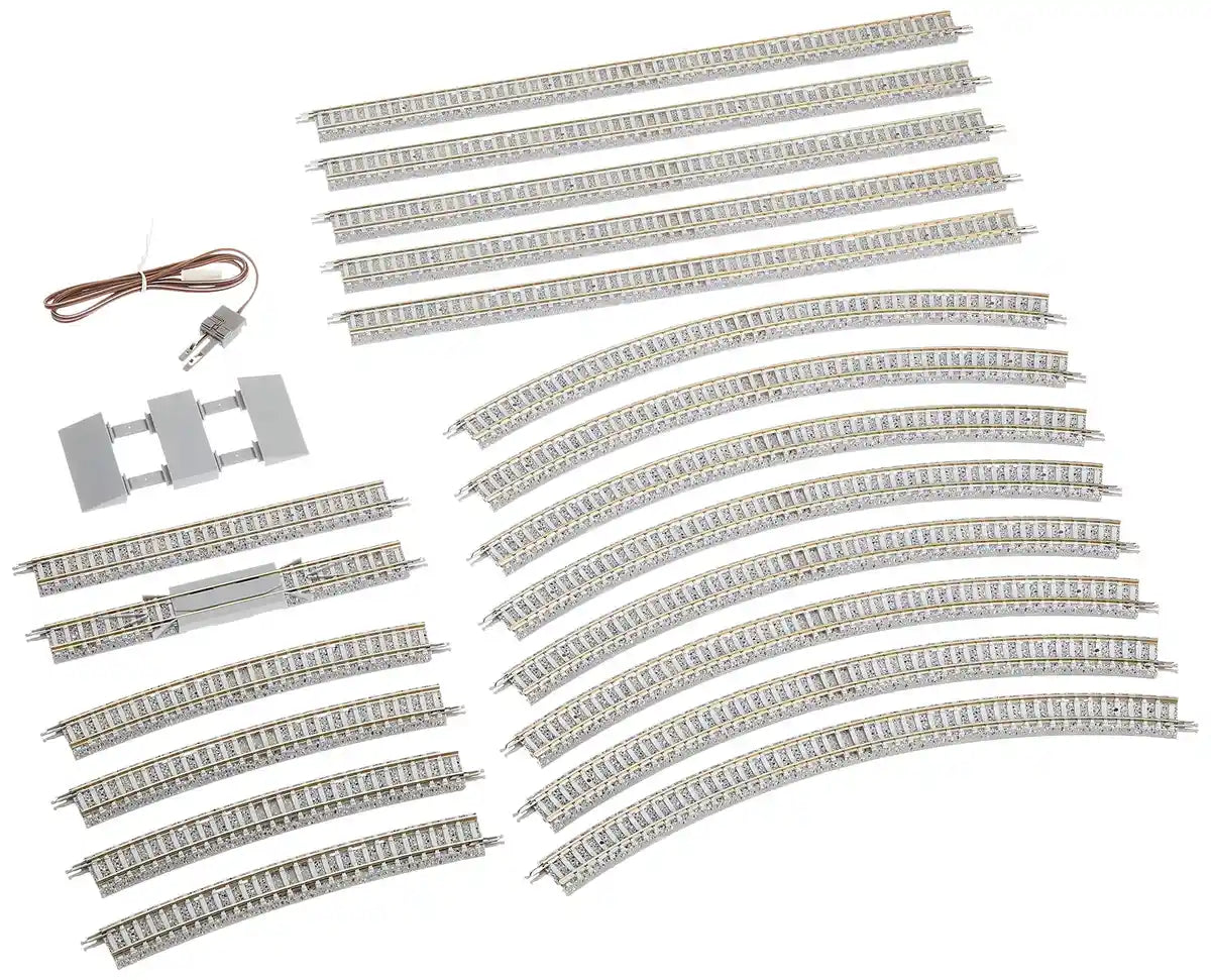 Tomytec 91028 Rail Set - Double Track D Pattern for Tomix N Gauge Mode