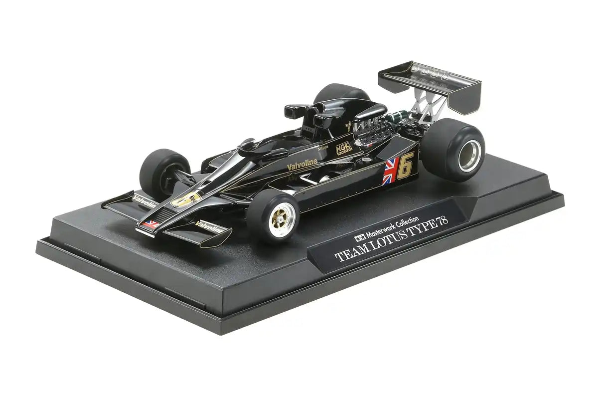 TAMIYA - 21104 Team Lotus Type 78 1977 Masterwork Collection 1/20 Scale Kit- Japan Figure Store - #1 Bring To You The Best Japanese Goods
