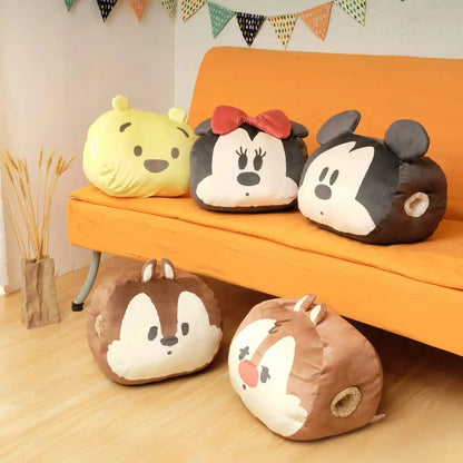 Moripilo Mickey Mouse Cooling Black Cushion 44X30X22cm Pillow Made In Japan- Japan Figure Store - #1 Bring To You The Best Japanese Goods