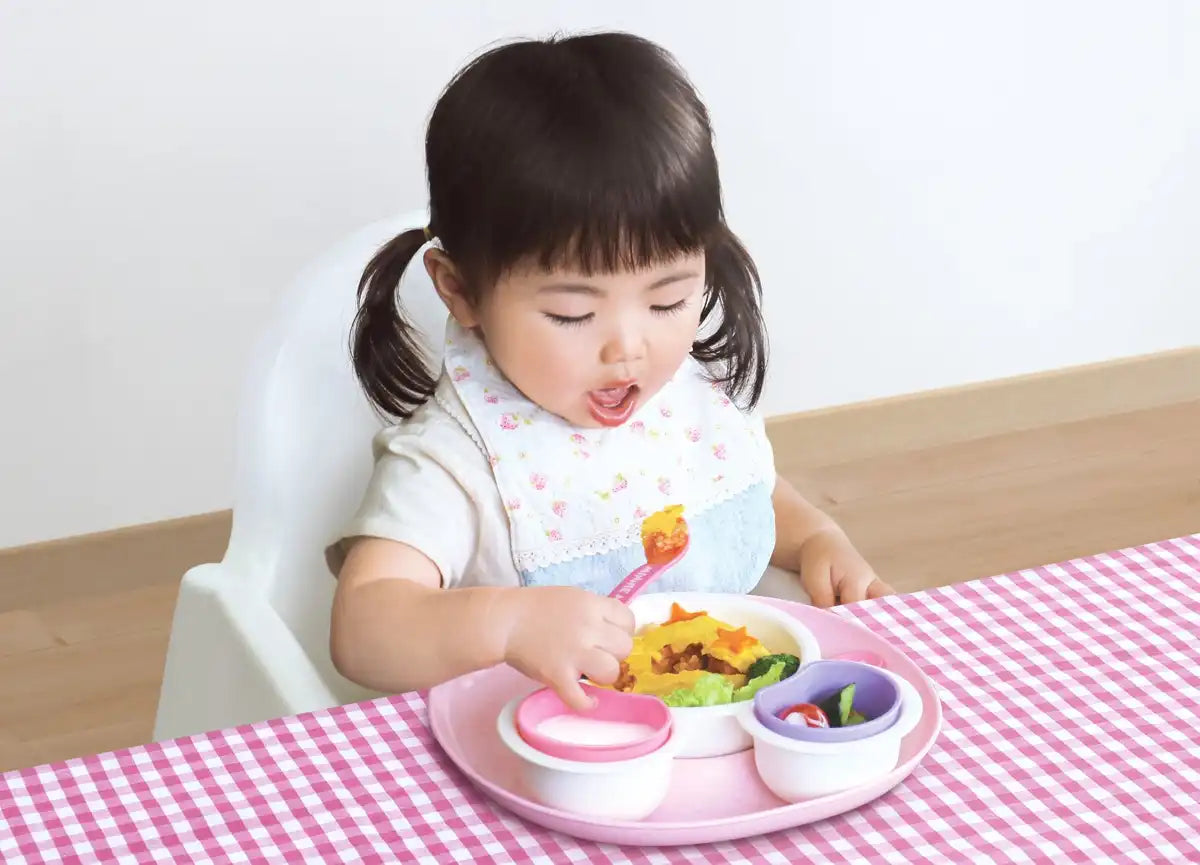 Kam Kasei Nishiki Baby Tableware Plate Japan - Minnie Mouse Spill Guard- Japan Figure Store - #1 Bring To You The Best Japanese Goods