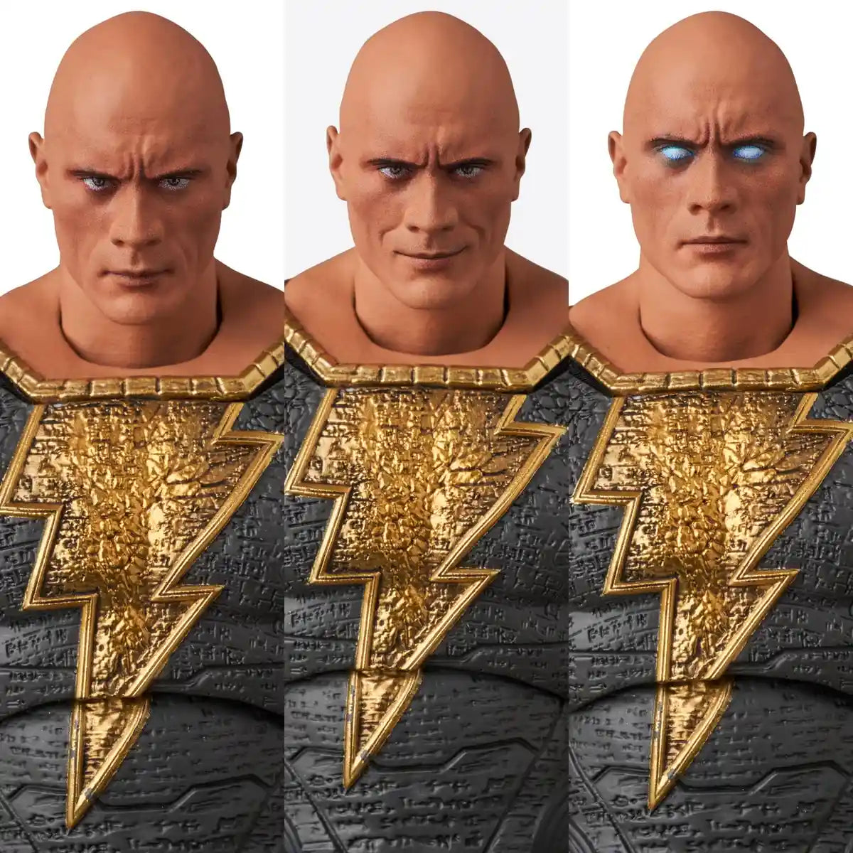 Medicom Toy Mafex No. 286 Black Adam Gold Suit Action Figure 165mm Tall
