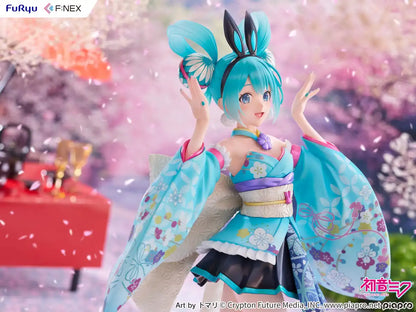 Furyu Hatsune Miku Wa Bunny 1/7 Scale Figure Japan Official Release- Japan Figure Store - #1 Bring To You The Best Japanese Goods