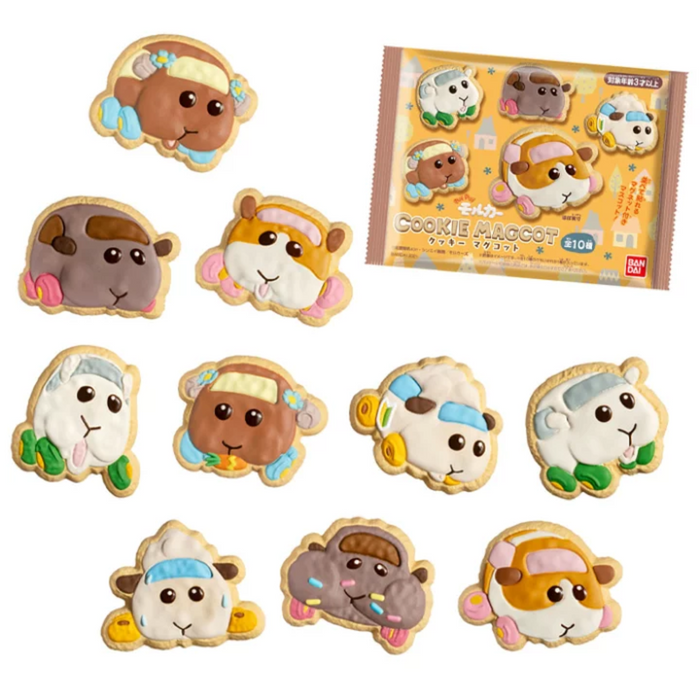 BANDAI CANDY Pui Pui Molcar Cookie Magcot 14er-Pack Süßigkeiten-Spielzeug
