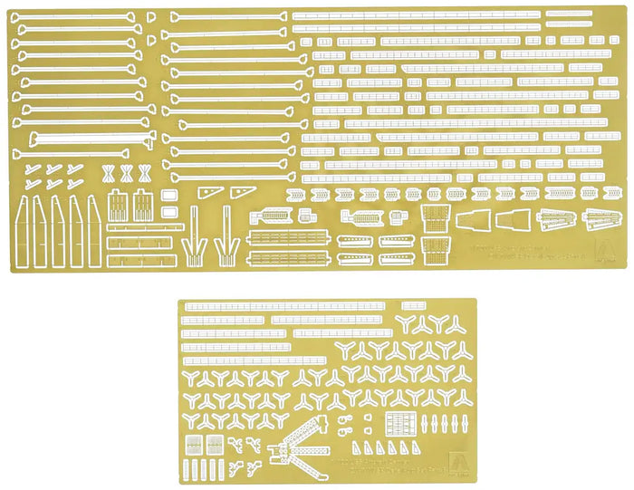 AOSHIMA 10310 Us Aircraft Carrier Wasp Photo Etched Parts 1/700 Scale- Japan Figure Store - #1 Bring To You The Best Japanese Goods